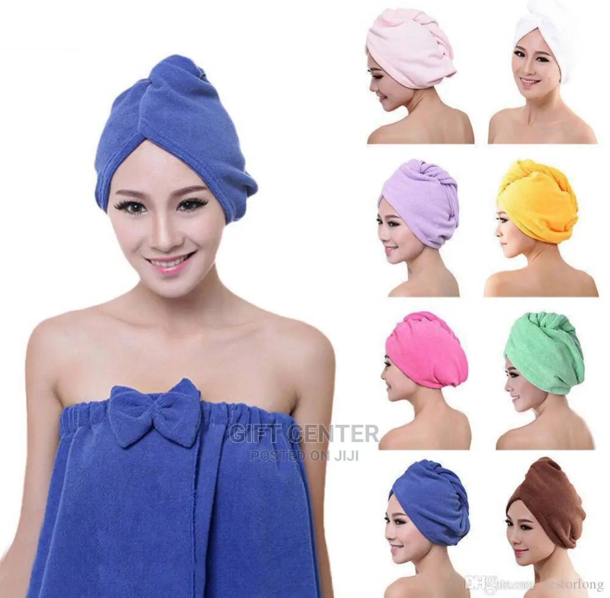 Microfiber Bowknot Pattern Bath Towel Sheet Set Absorbent Ba