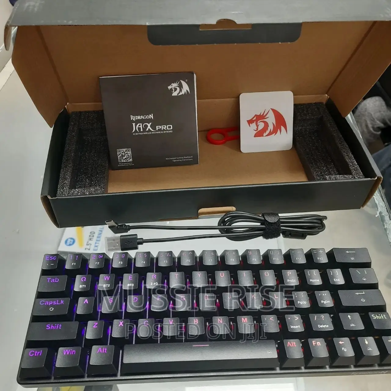 Redragon Jax Pro Wireless Mechanical Keyboard