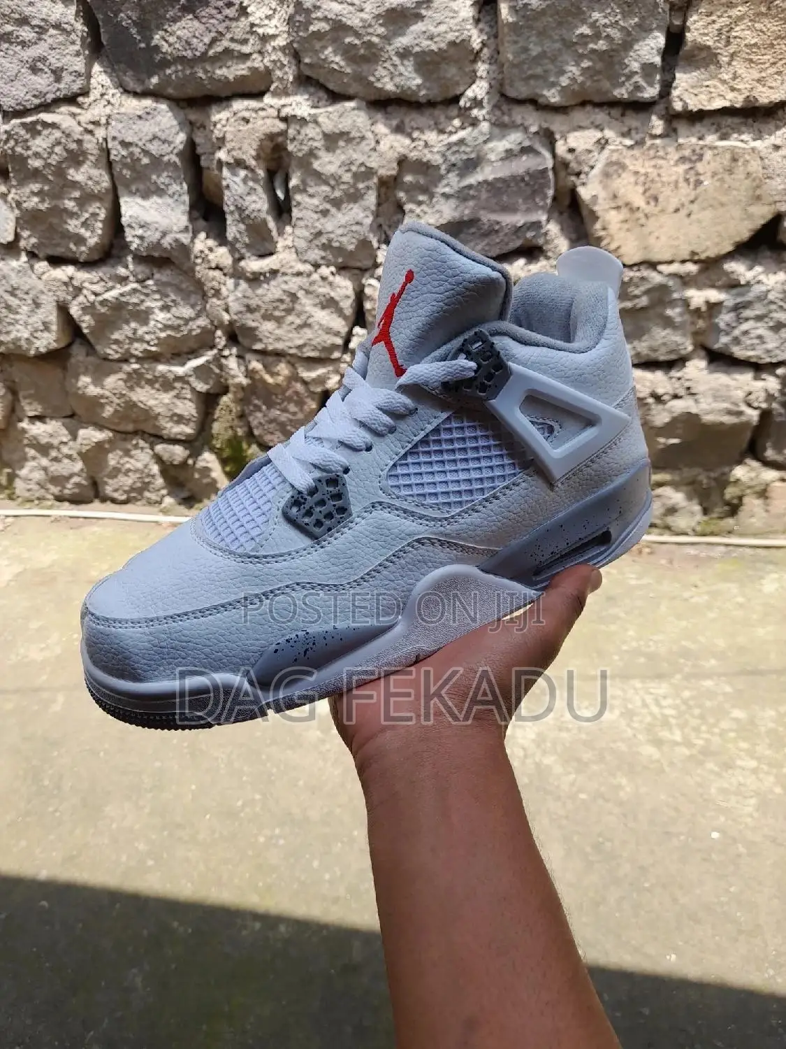 Air Jordan 4 White Oreo