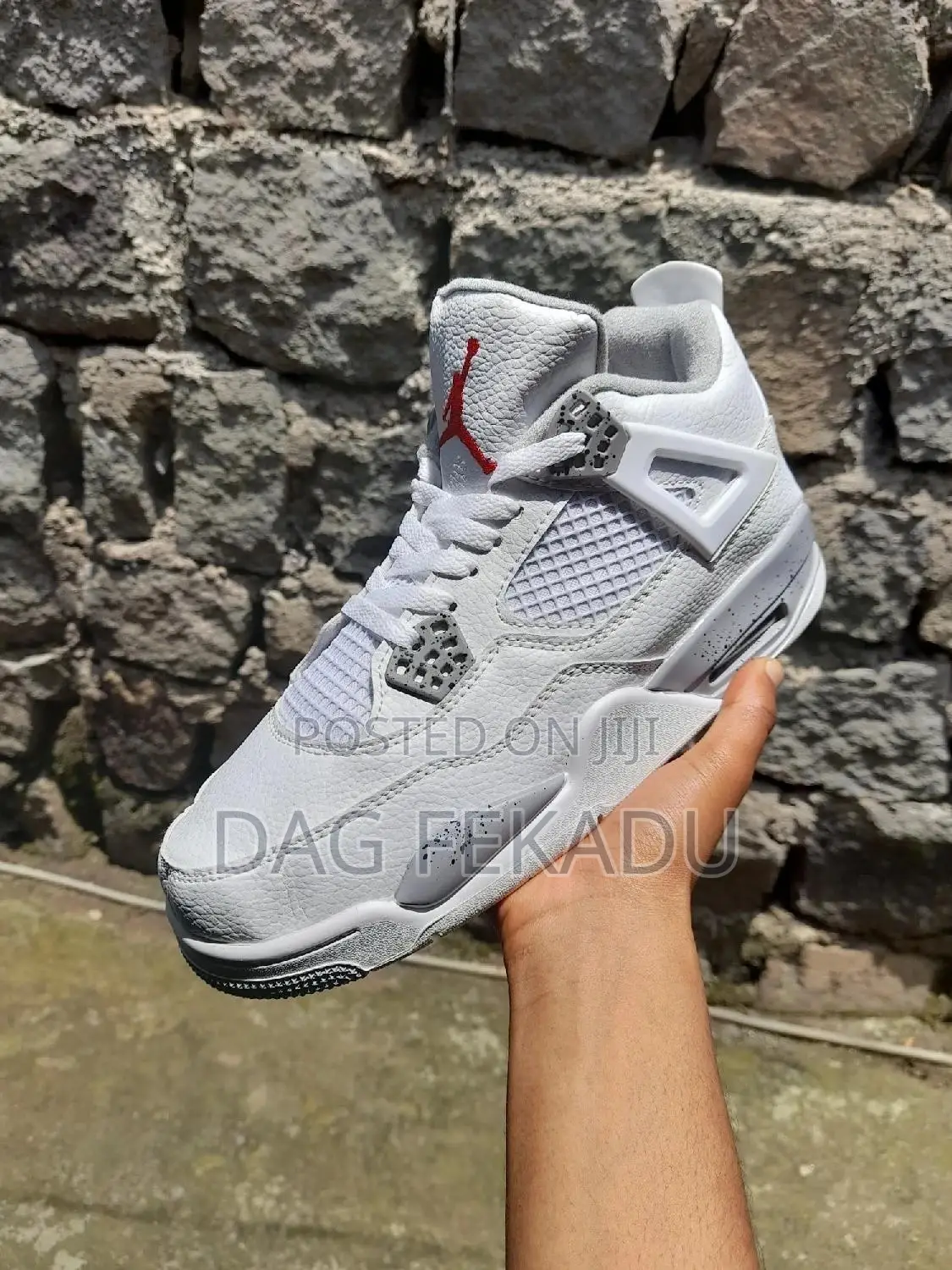 Air Jordan 4 White Oreo