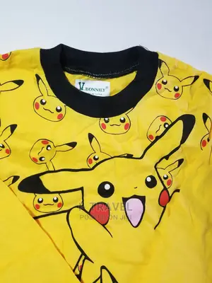 Pikachu Kids House and Pijama Clothe