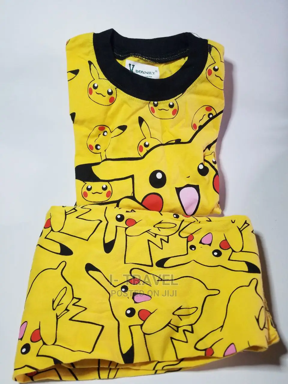 Pikachu Kids House and Pijama Clothe