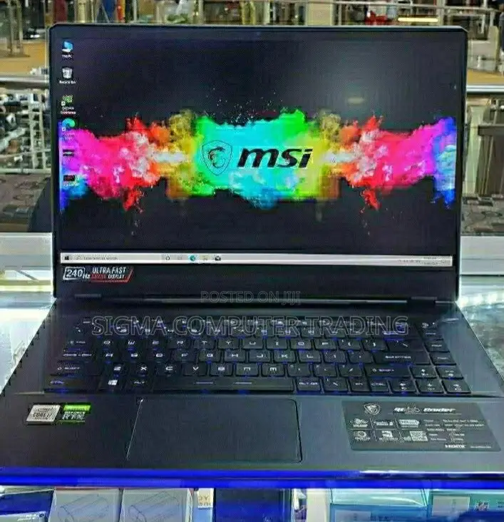 New Laptop MSI Raider GE76 12UGS 16GB Intel Core I7 SSD 1T