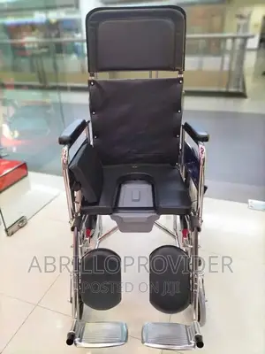Multifunctional ALMUNIUM WHEELCHAIR COMMODE Sleeping Positi