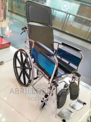 Multifunctional ALMUNIUM WHEELCHAIR COMMODE Sleeping Positi