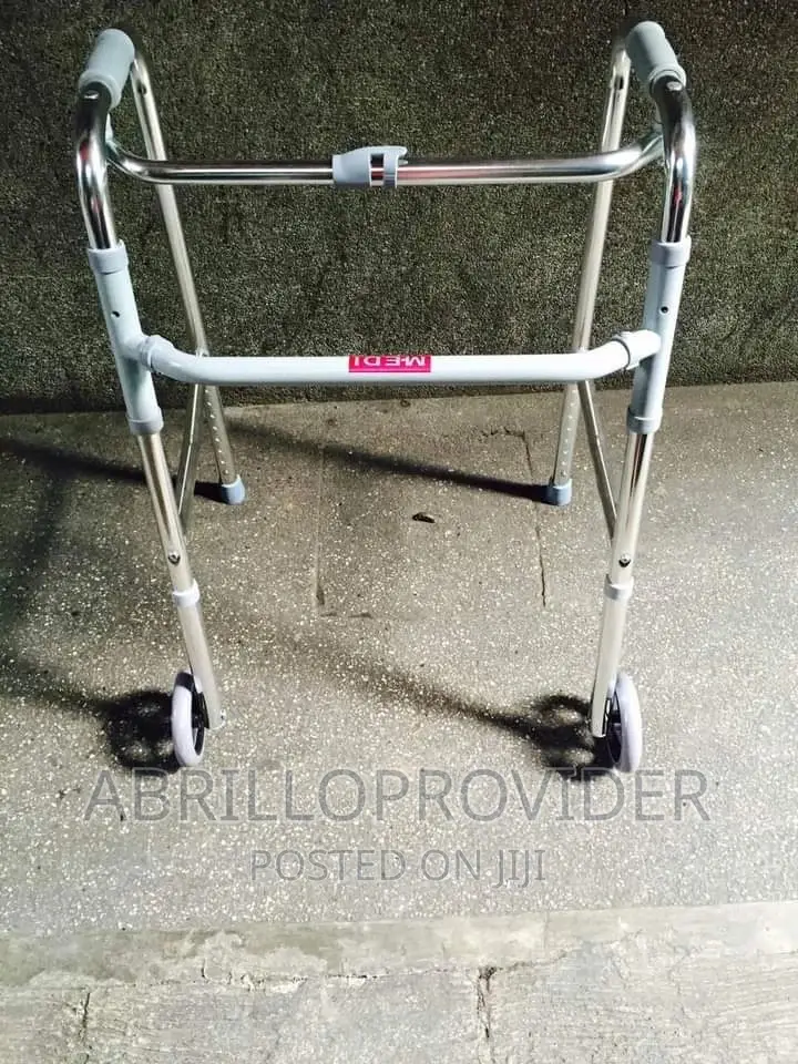 Almunium Walker With Mag Wheel