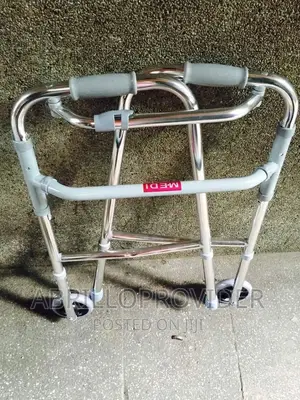 Almunium Walker With Mag Wheel