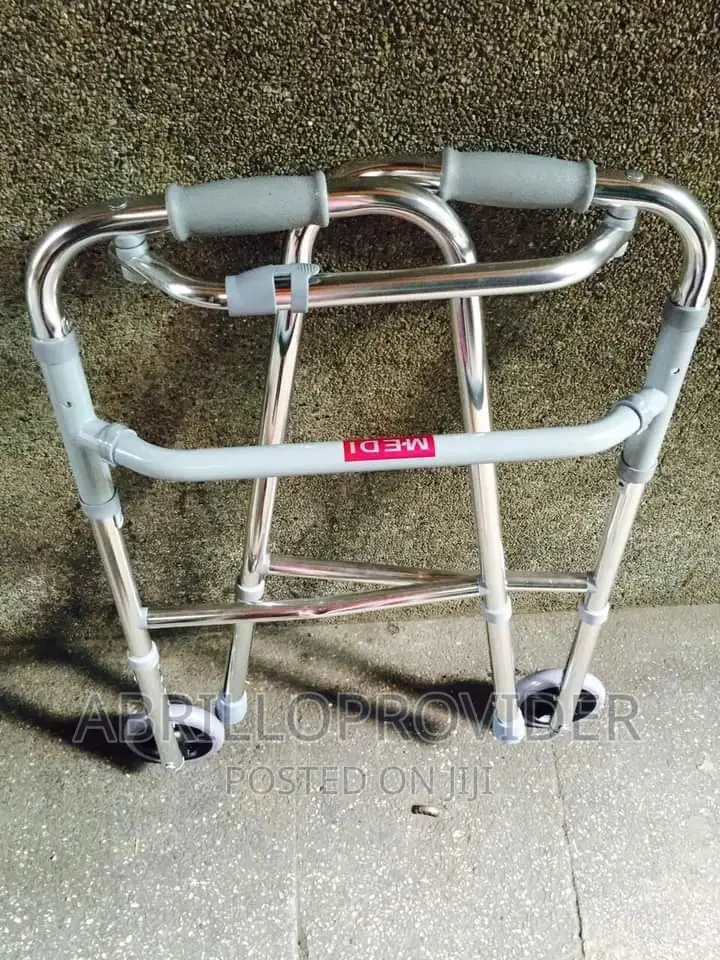 Almunium Walker With Mag Wheel