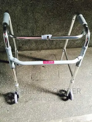 Almunium Walker With Mag Wheel