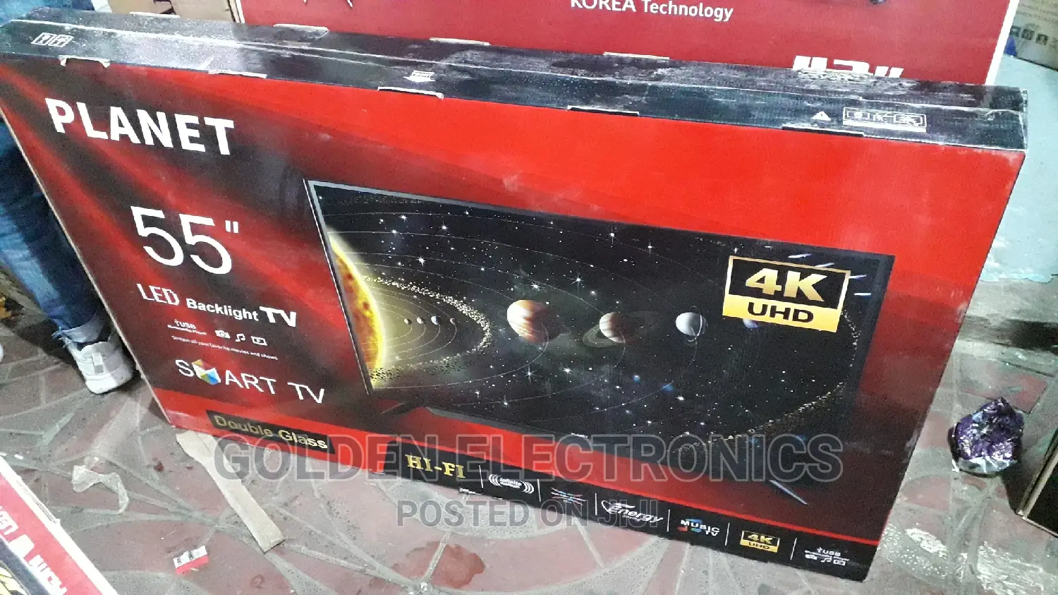 Planet 55 Inchs Smart Tv New Brand