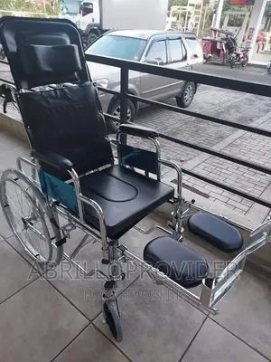 Comfortable Mobile Wheelchair 
Almunium