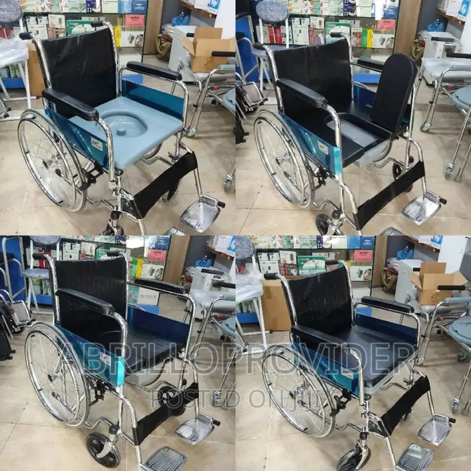 Commode Almunium Wheelcahir Kw9