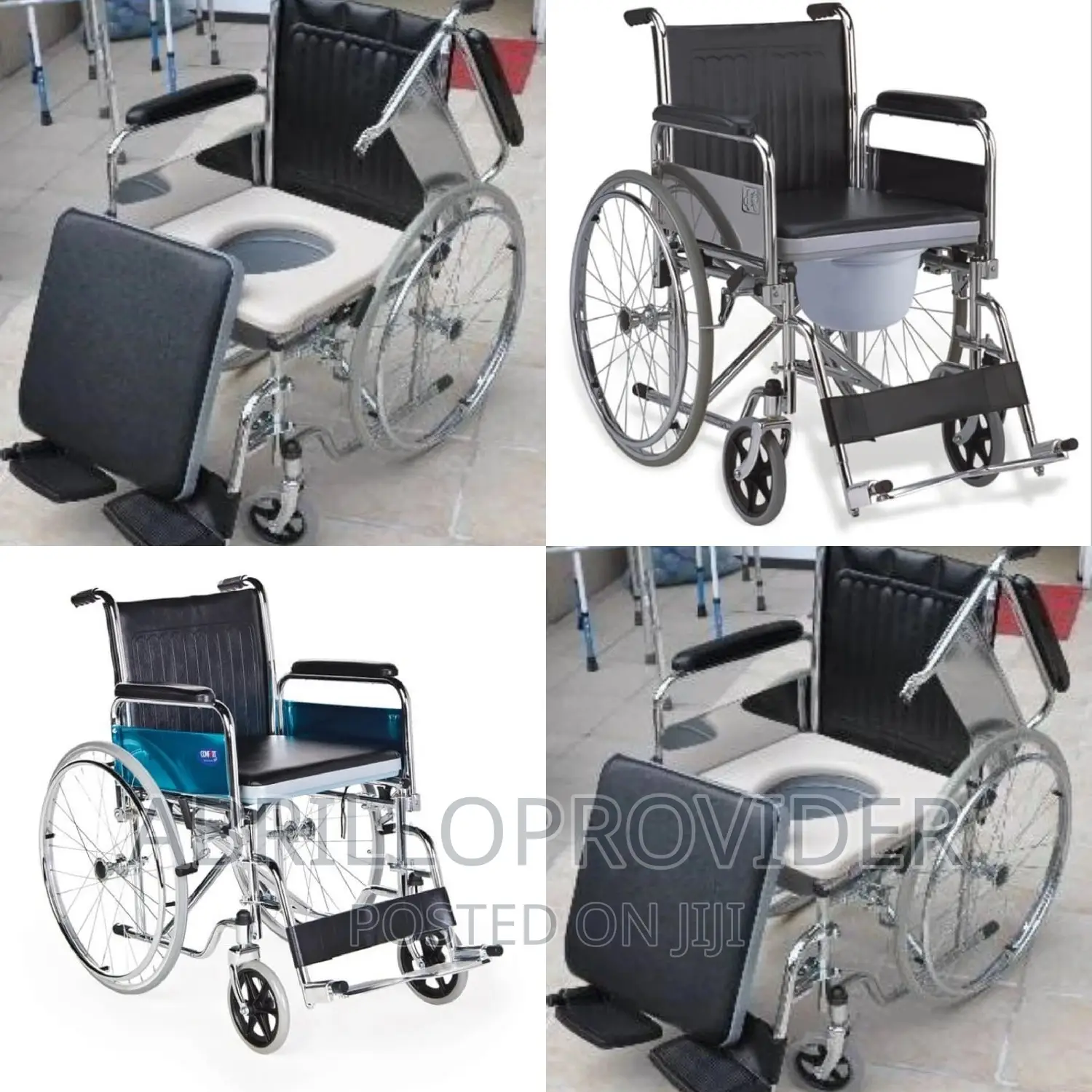 Commode Wheelchair 