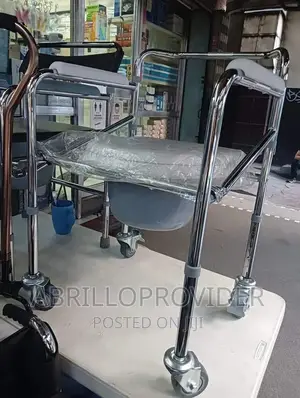 Commode Chair With Mag Wheel