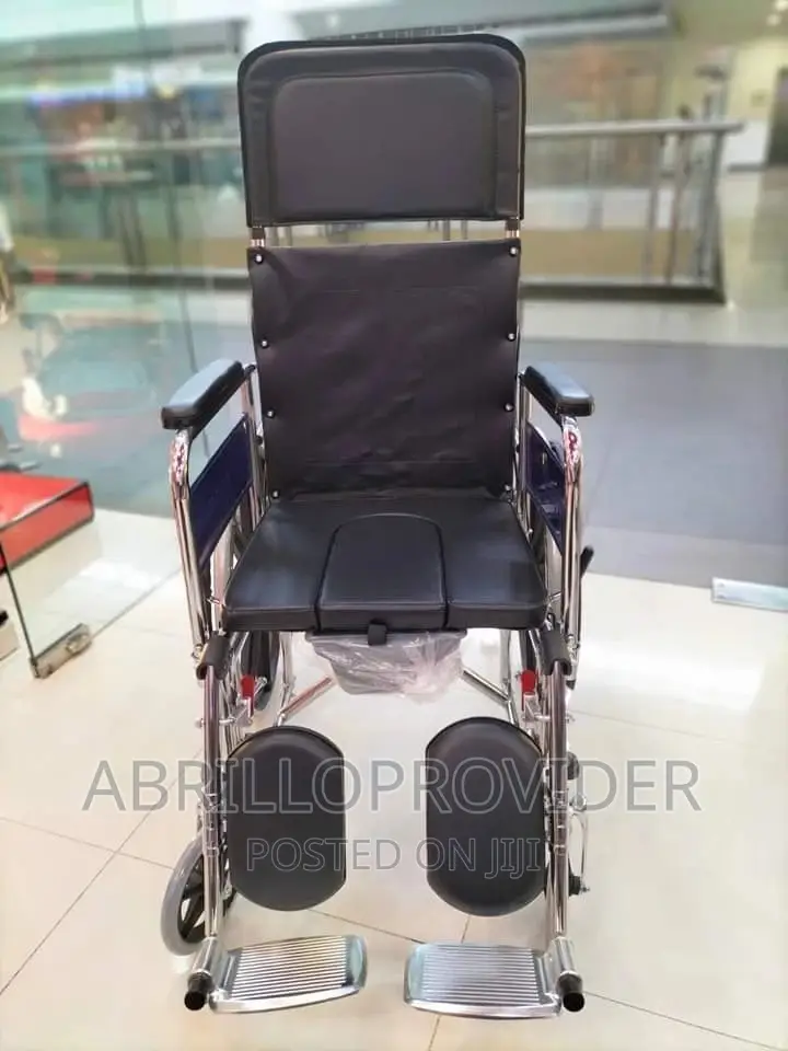 Commode Wheelchair, Full Option - Sq1012