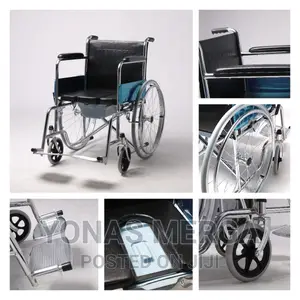 Photo - EASYCARE Foldable Standard Commode(Fixed,Capacity100 Kgs)