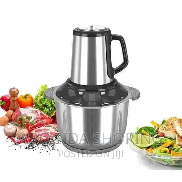 Stainless Steel Grinder (የሽንኩርት እና የስጋ መፍጫ)