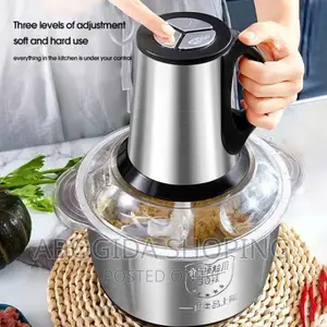 Stainless Steel Grinder (የሽንኩርት እና የስጋ መፍጫ)