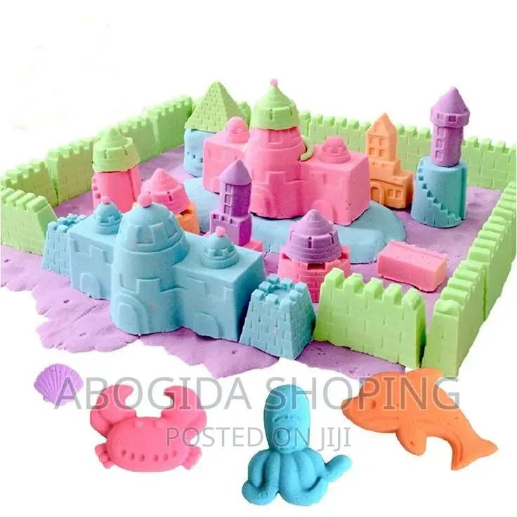 DIY Colorful Cotton Sand Mini Bucket