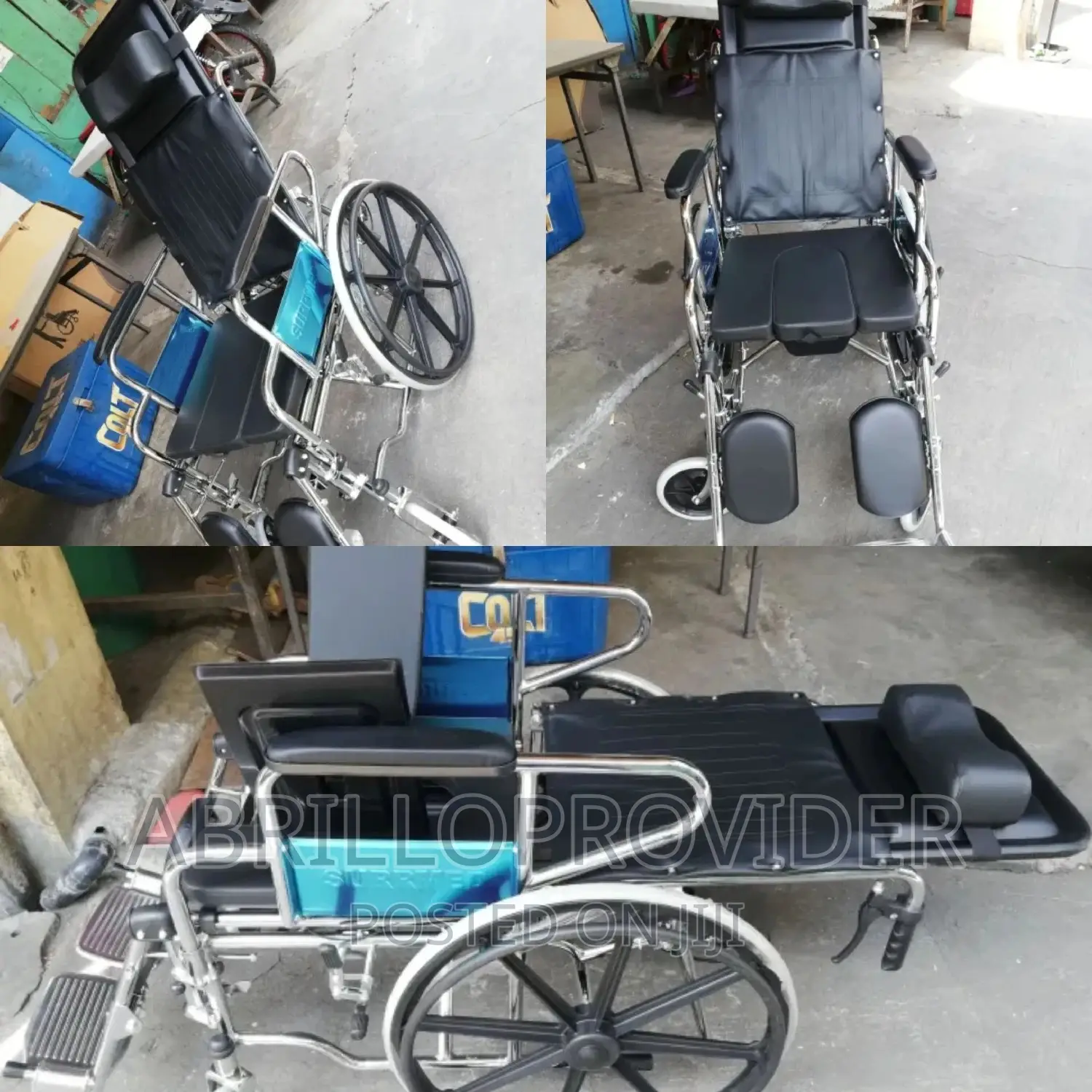 Recliner Commode Wheel Chair
Vh