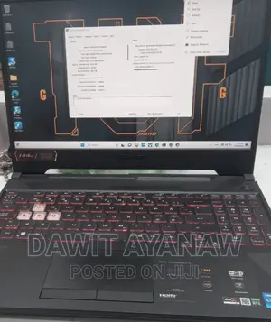 New Laptop Asus TUF Dash F15 16GB Intel Core I5 SSD 512GB