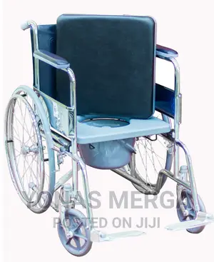 VMS Careline Deluxe Mag Wheel Regular Foldable Wheelchair