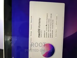 New Laptop Apple MacBook 2019 8GB Intel Core I5 SSD 256GB