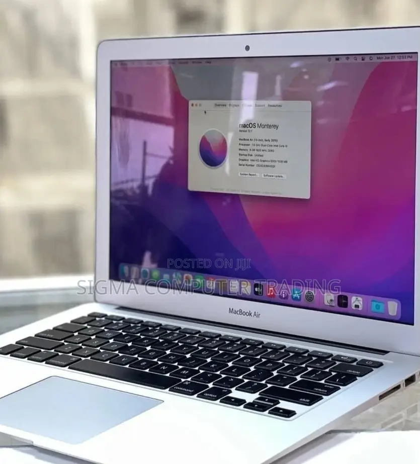 New Laptop Apple MacBook Air 2017 8GB Intel Core I5 SSD 256GB