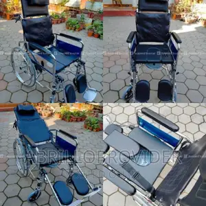 Reclining Wheelchair With Commode.#Commode