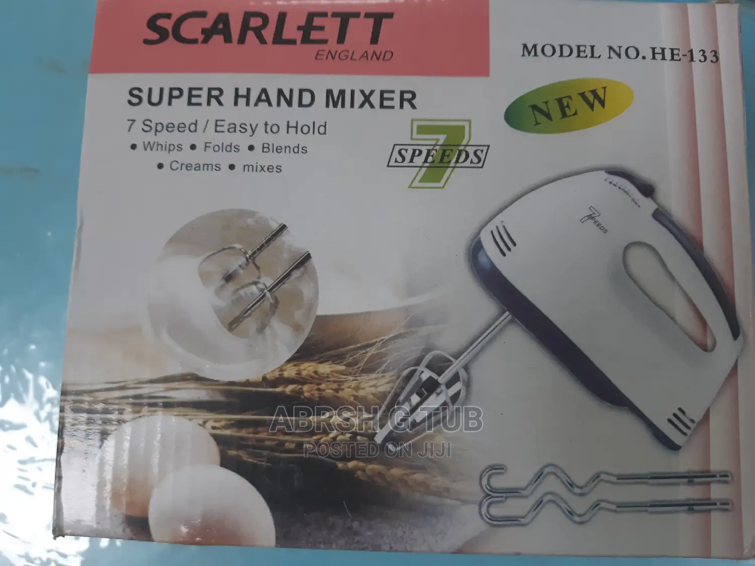 Scarlett Hand Mixer 260w