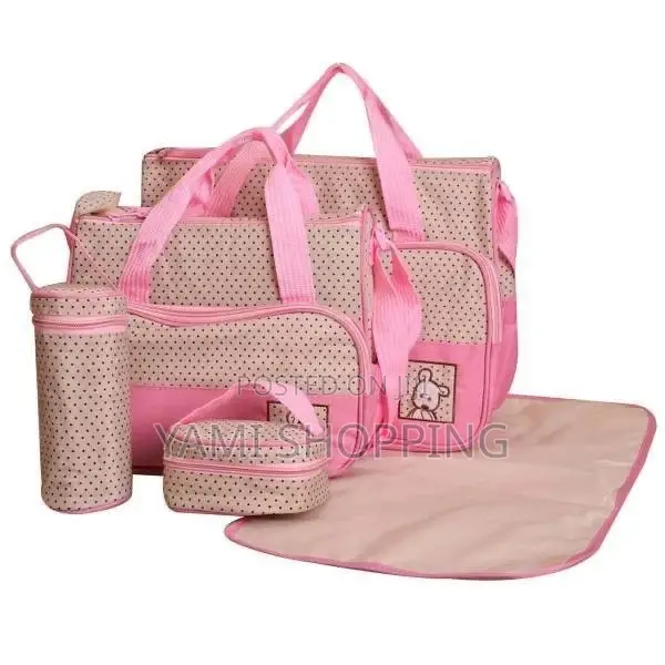 5piece Baby Diaper Bag
For Moms