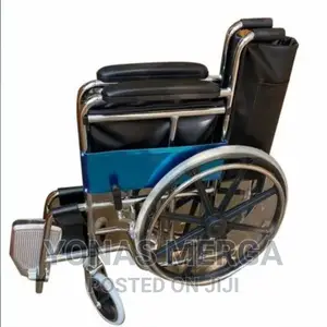 Wheelchair Has Leather-Like Polyester Fiber Material