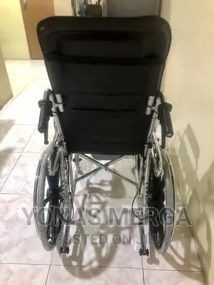 Wheelchair With Spoked Wheels With Easy Maneuverability