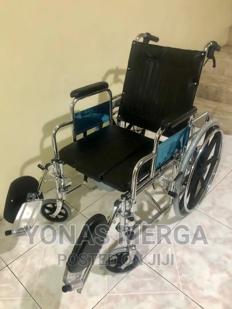 Wheelchair Transporters Have Swing-Away Leg Rests,Armrests
