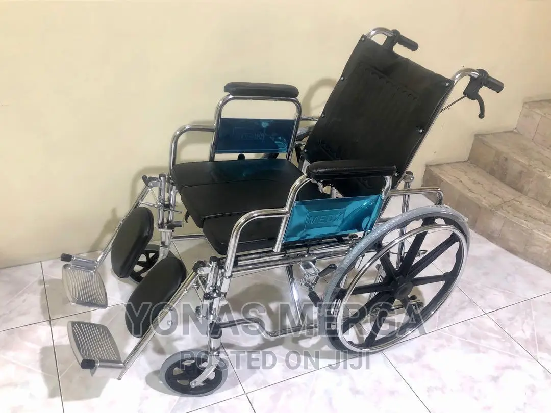 Wheelchair Transporters Have Swing-Away Leg Rests,Armrests