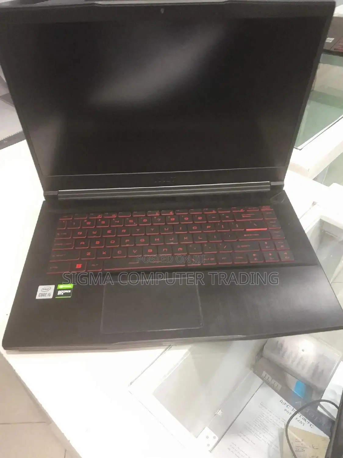 New Laptop MSI GF63 8GB Intel Core I5 SSD 512GB