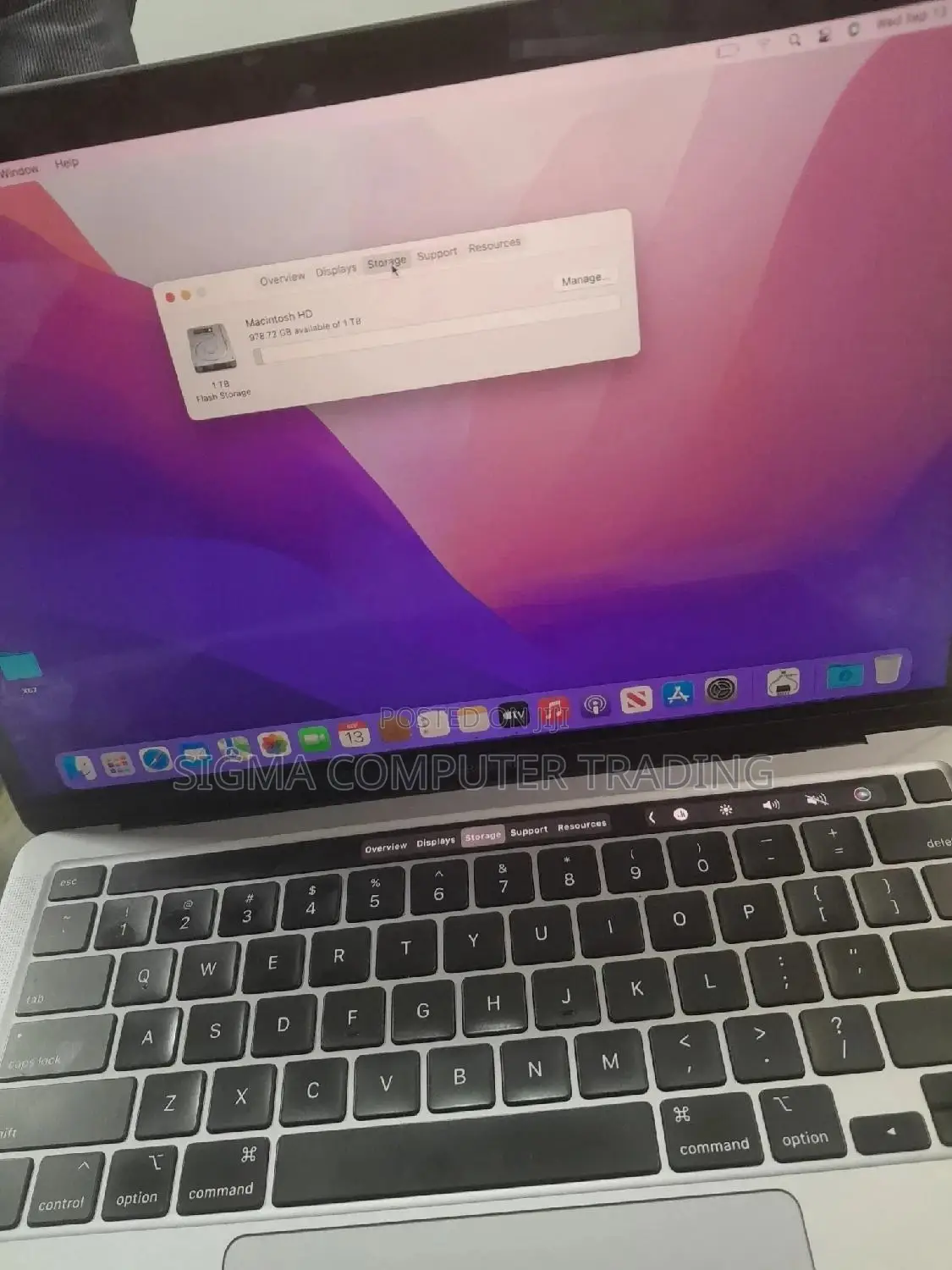 New Laptop Apple MacBook Pro 2020 16GB Intel Core I5 SSD 1T