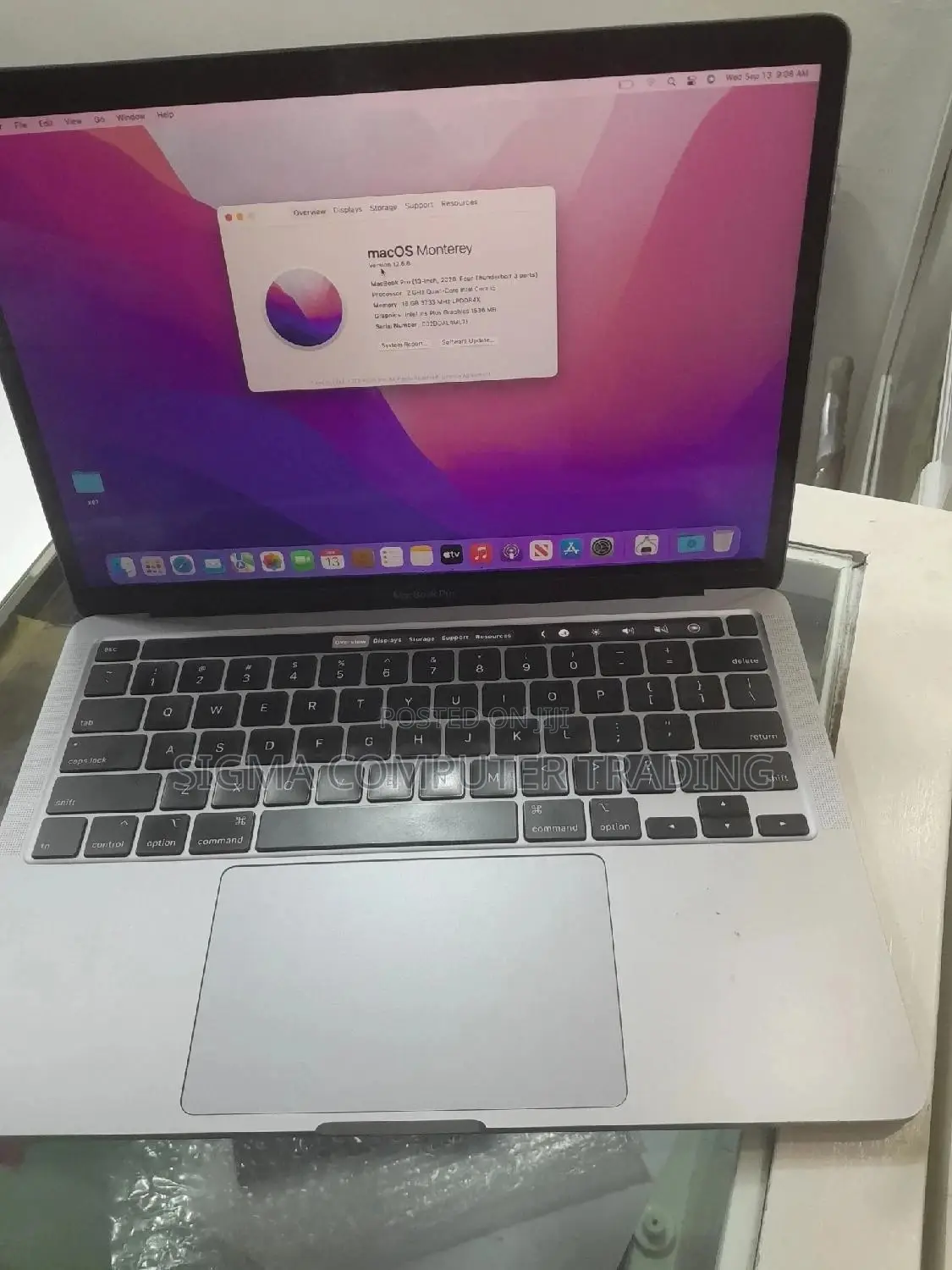 New Laptop Apple MacBook Pro 2020 16GB Intel Core I5 SSD 1T