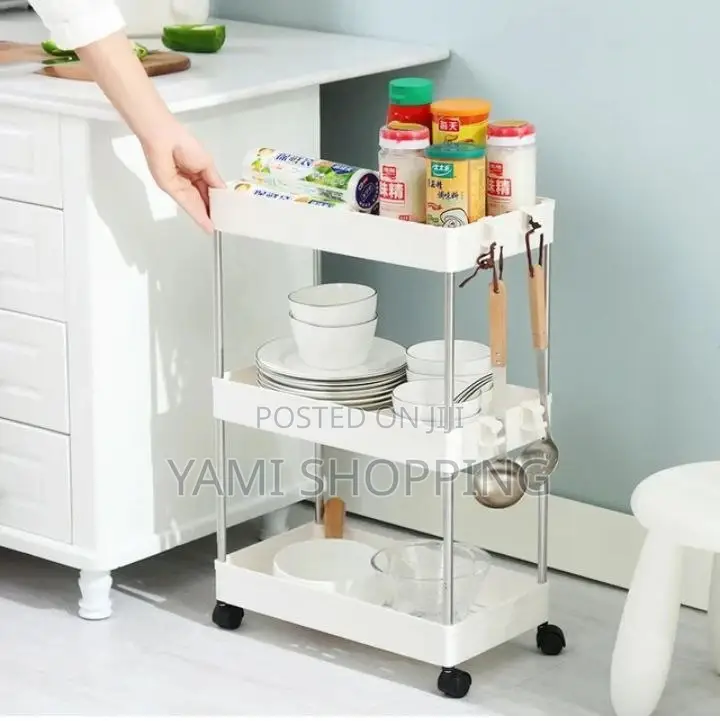  3 Tire Plastic Shelving