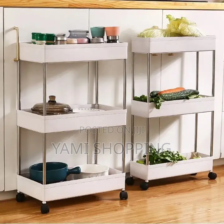  3 Tire Plastic Shelving