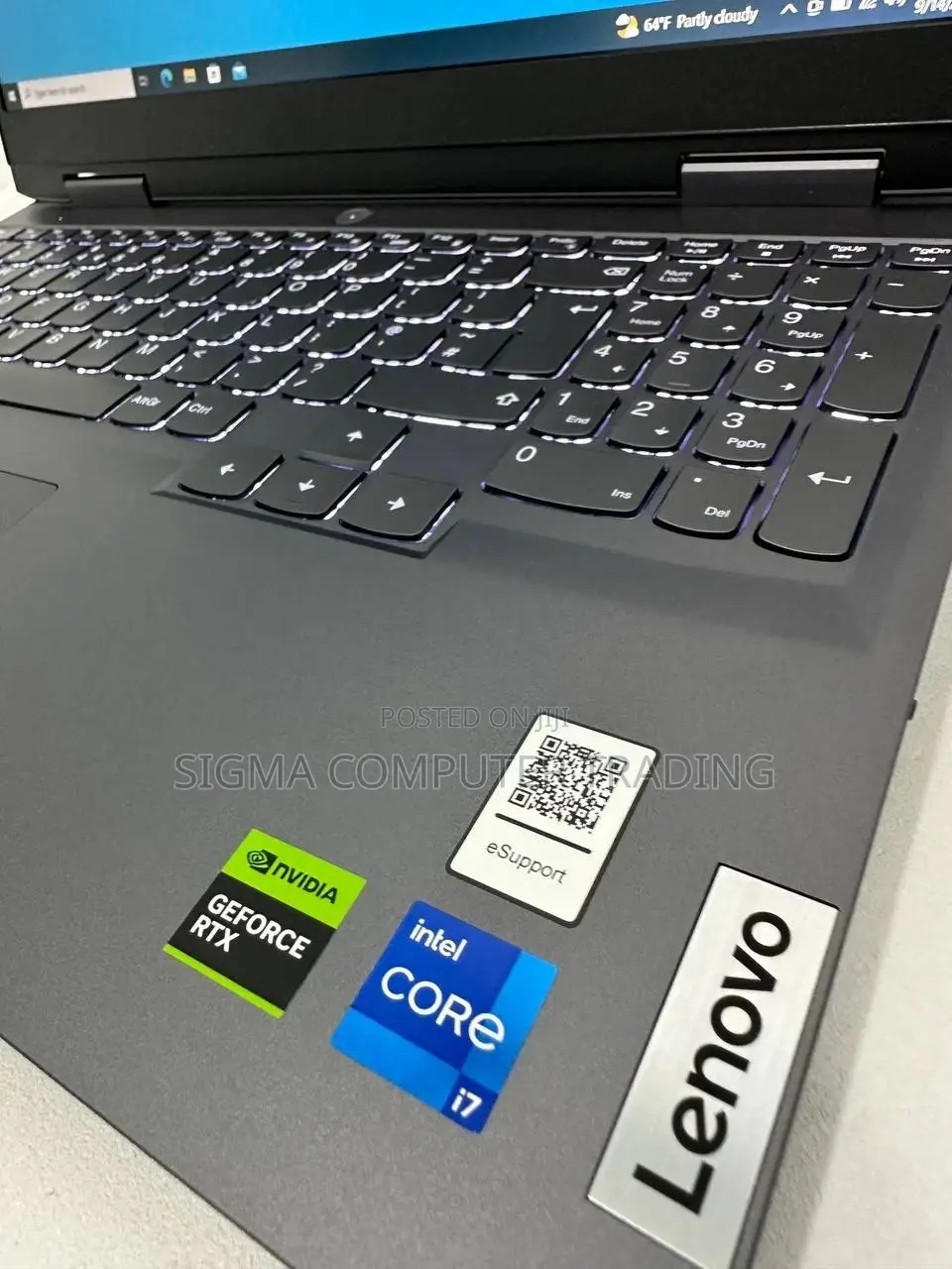 New Laptop Lenovo Ideapad Gaming 3 16GB Intel Core I7 SSD 512GB