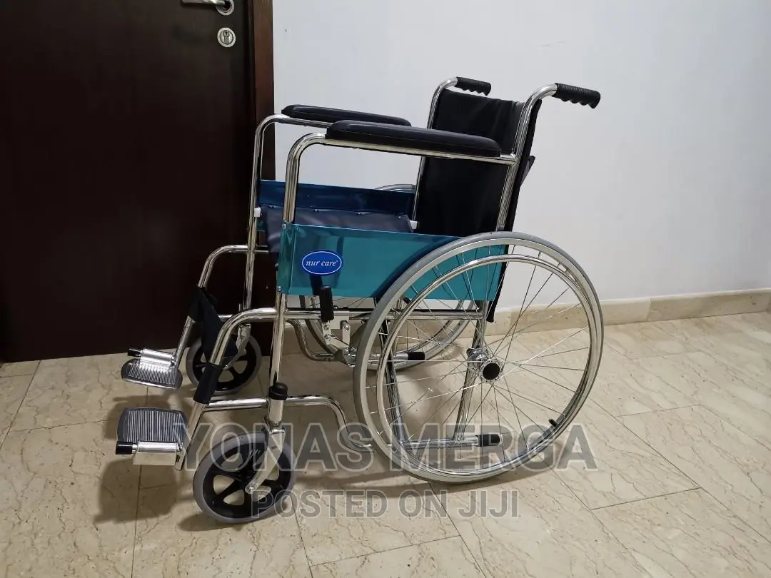 Wheelchair 24" Rear Spoke Wheels With Solid PU Tyre