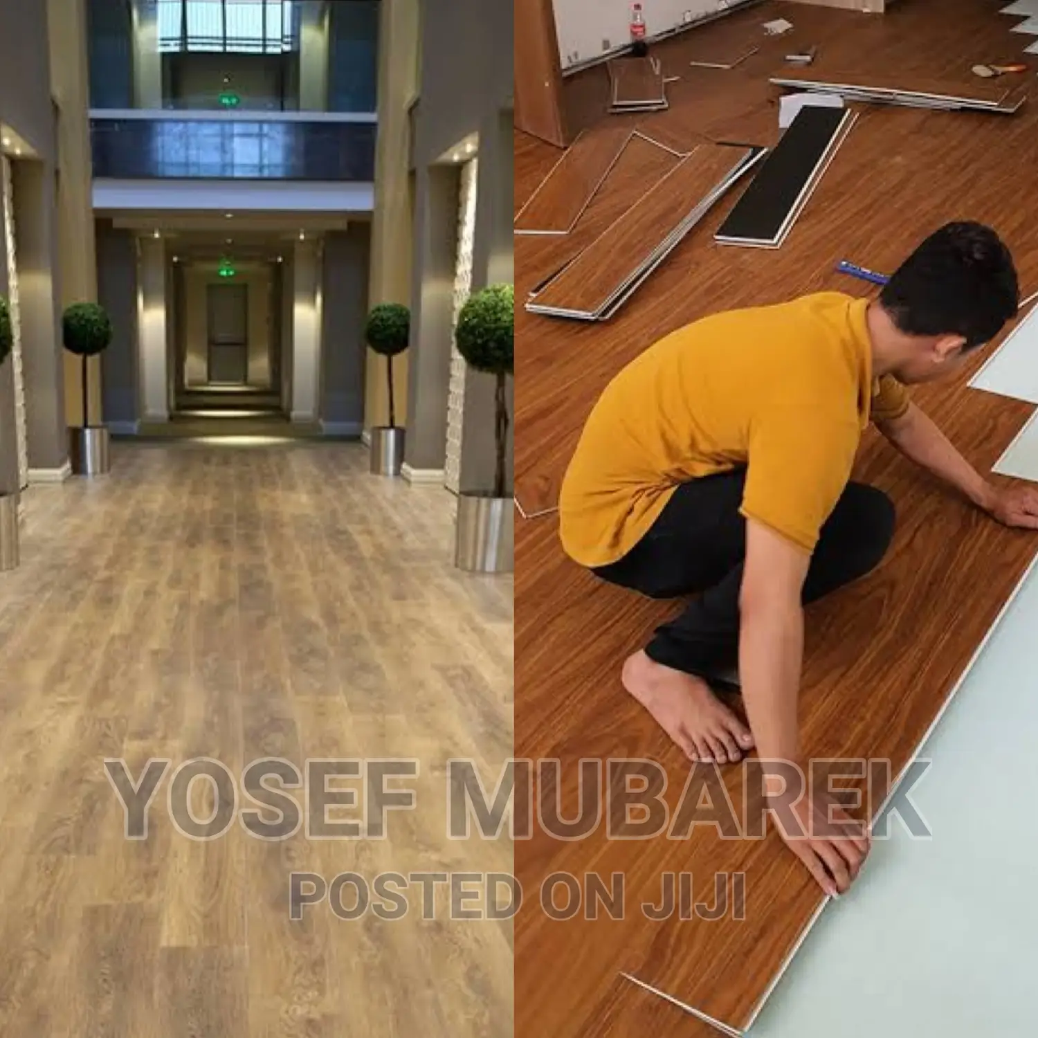 SPC Floor Tiles(70% Marble 30% Plastic)