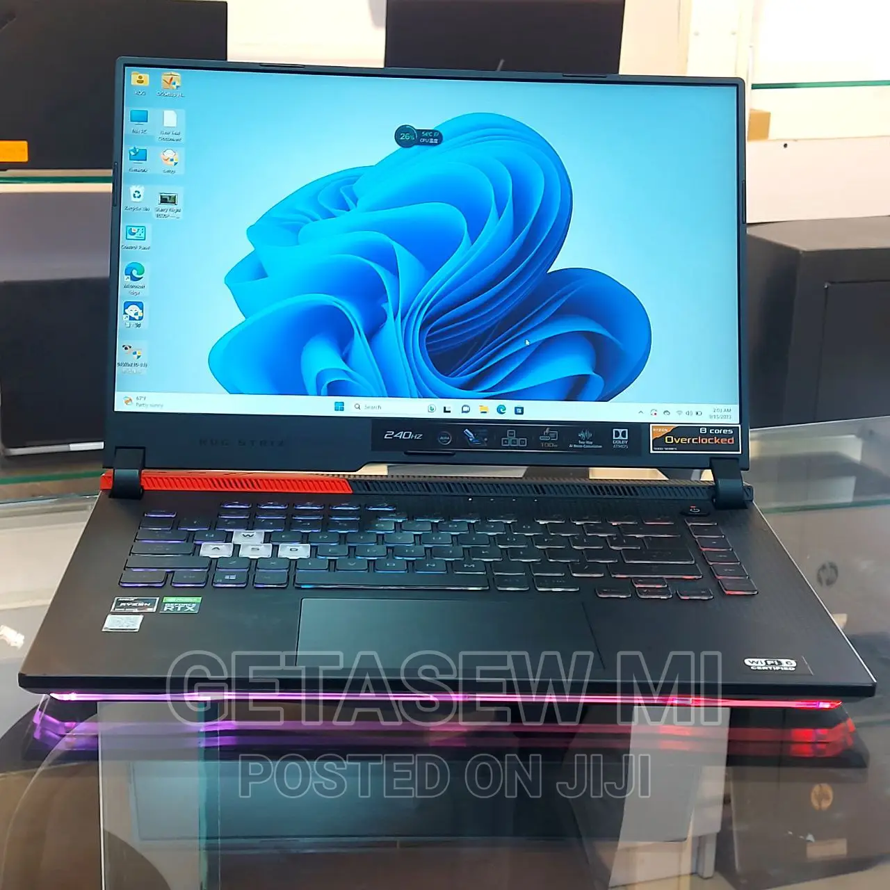 New Laptop Asus ROG Strix G15 16GB AMD Ryzen 9 SSD 1T