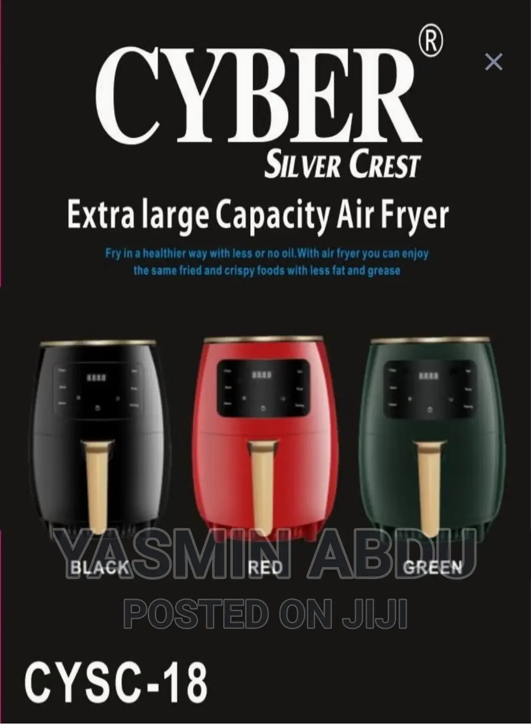 Air Fryer Cyber 6l