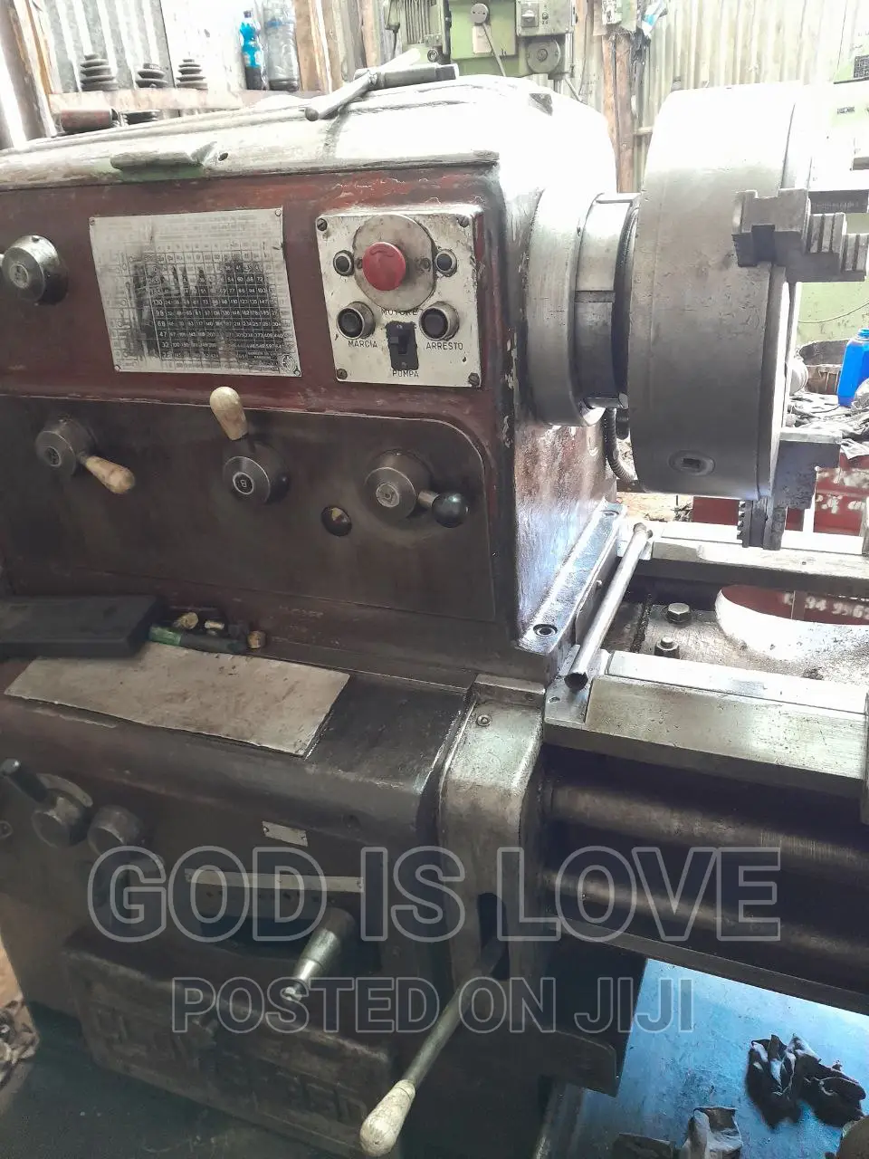 ቶርኖ ማሽን Lathe Machi