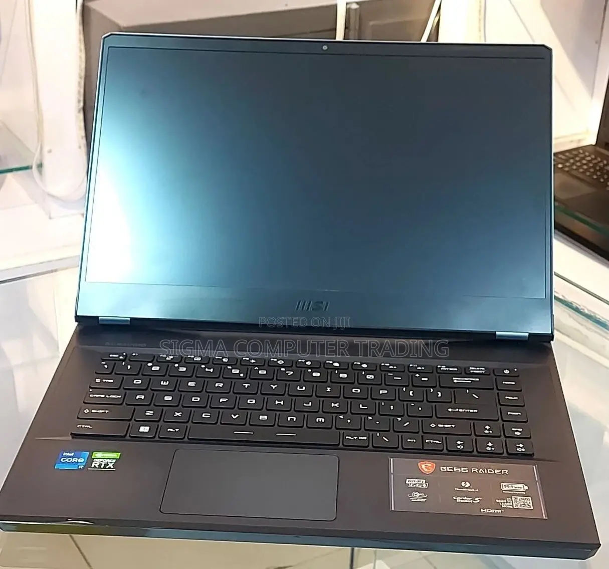 New Laptop MSI GE66 Raider 16GB Intel Core I7 SSD 1T