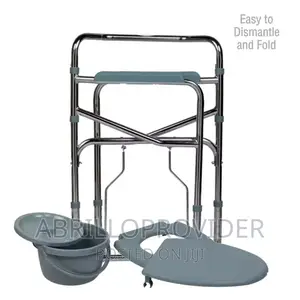 Careline Foldable Commode Chair CLASSIC