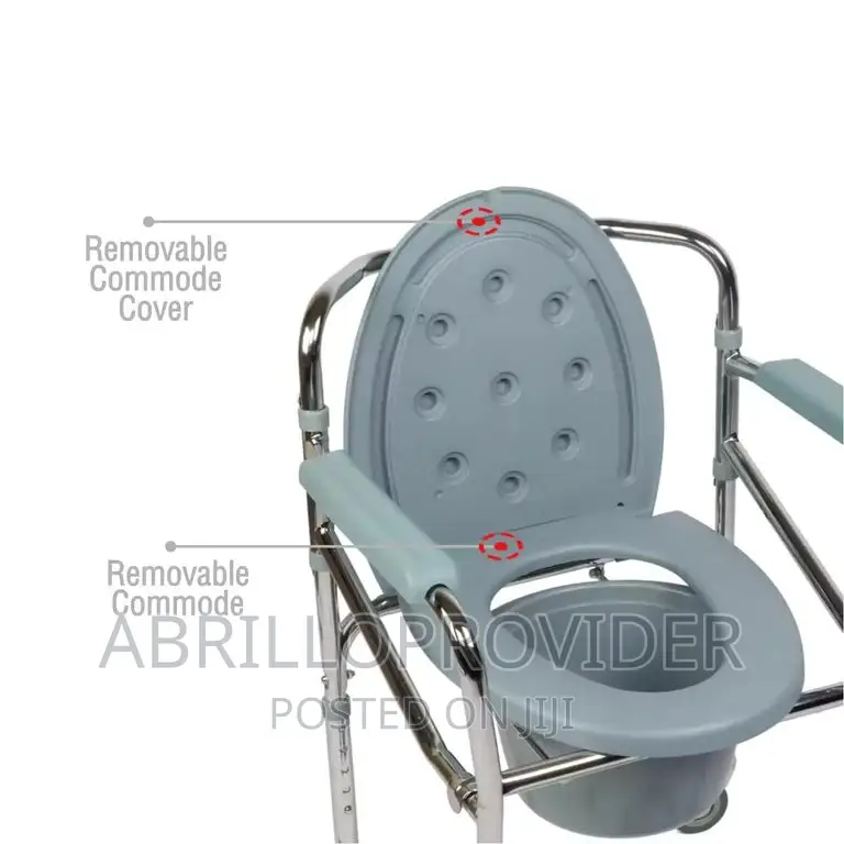 Careline Foldable Commode Chair CLASSIC