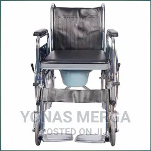 Photo - Commode Seat With Center Cut Commode Cushion Cover on Top